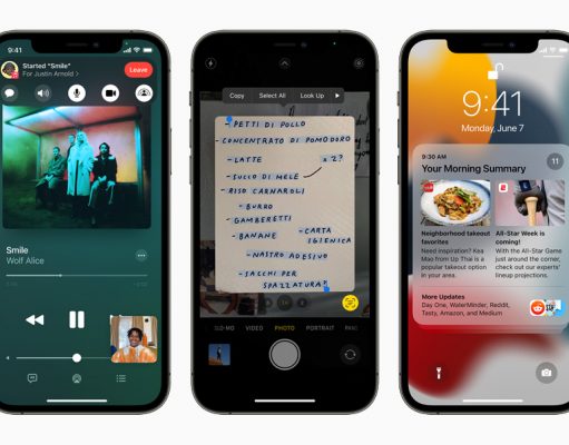 iOS 15: фокус, захват, синхронизация