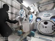 Космический аватар с руками-манипуляторами