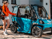 Он крошечный, но электро, с климат-контролем и солнечной батареей Squad