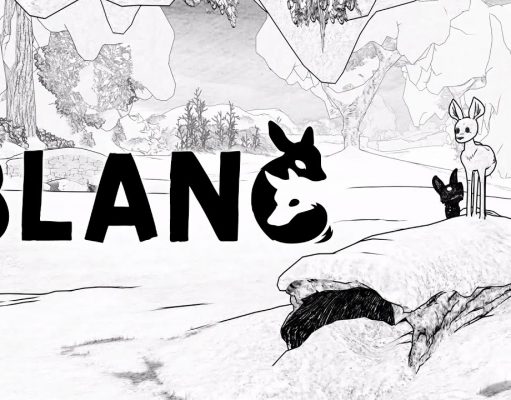 Трогательное приключение волчонка и олененка в игре Blanc