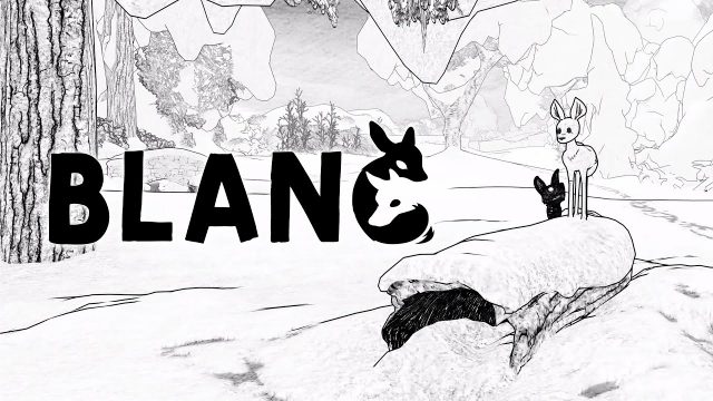 Трогательное приключение волчонка и олененка в игре Blanc