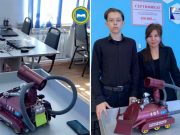 Казахстанский школьник изобрел робота Темір-Батыра