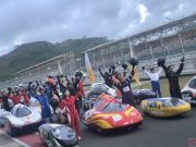 Болид на электрической батарее казахстанских студентов получает мировое признание!