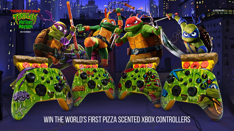 Microsoft создала уникальный игровой контроллер Xbox с запахом пиццы
