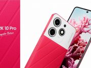 Первый в мире смартфон, покрытый светящейся экокожей