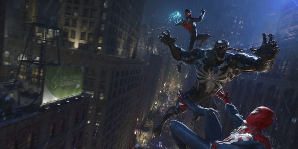 На PS5 вышел «Человек-паук 2»