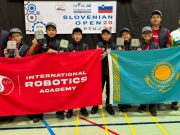 Школьники из Алматы выиграли соревнования по робототехнике в Словении