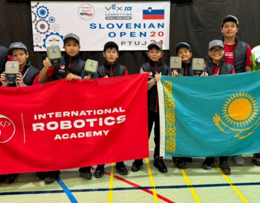 Школьники из Алматы выиграли соревнования по робототехнике в Словении