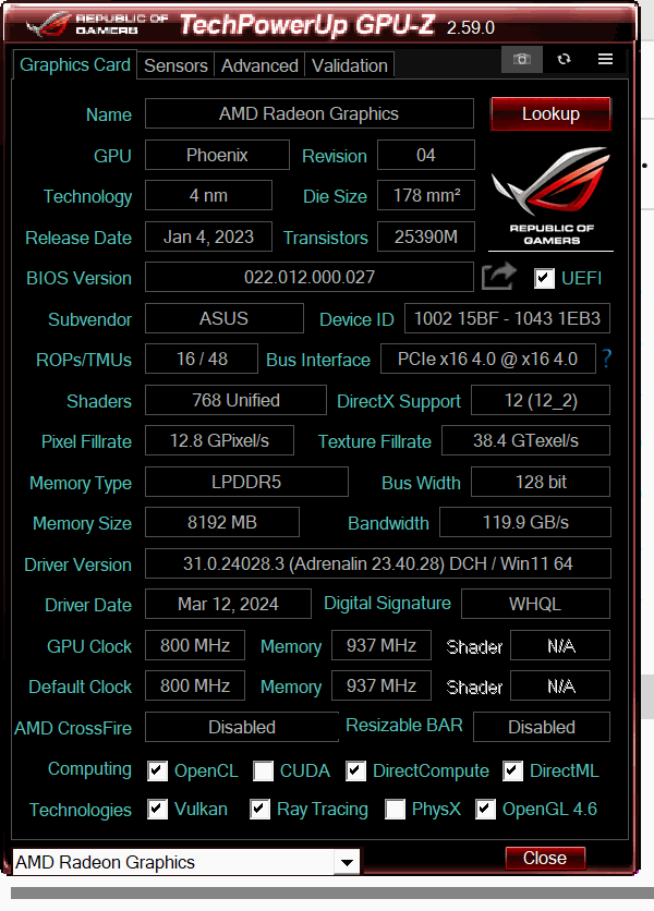 ROG Ally X: Высокая производительность и портативность