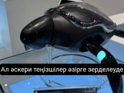 Су мен құрлықты бағындырған амфибиялық робот