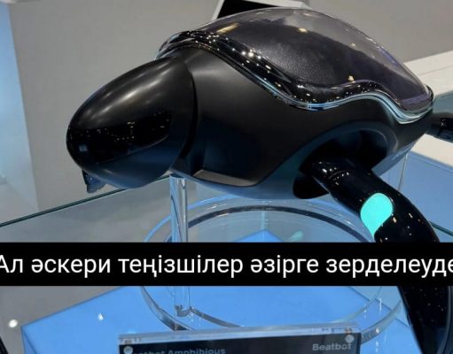 Су мен құрлықты бағындырған амфибиялық робот