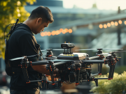 В Усть-Каменогорске планируют использовать дроны для анализа загрязнённости воздуха