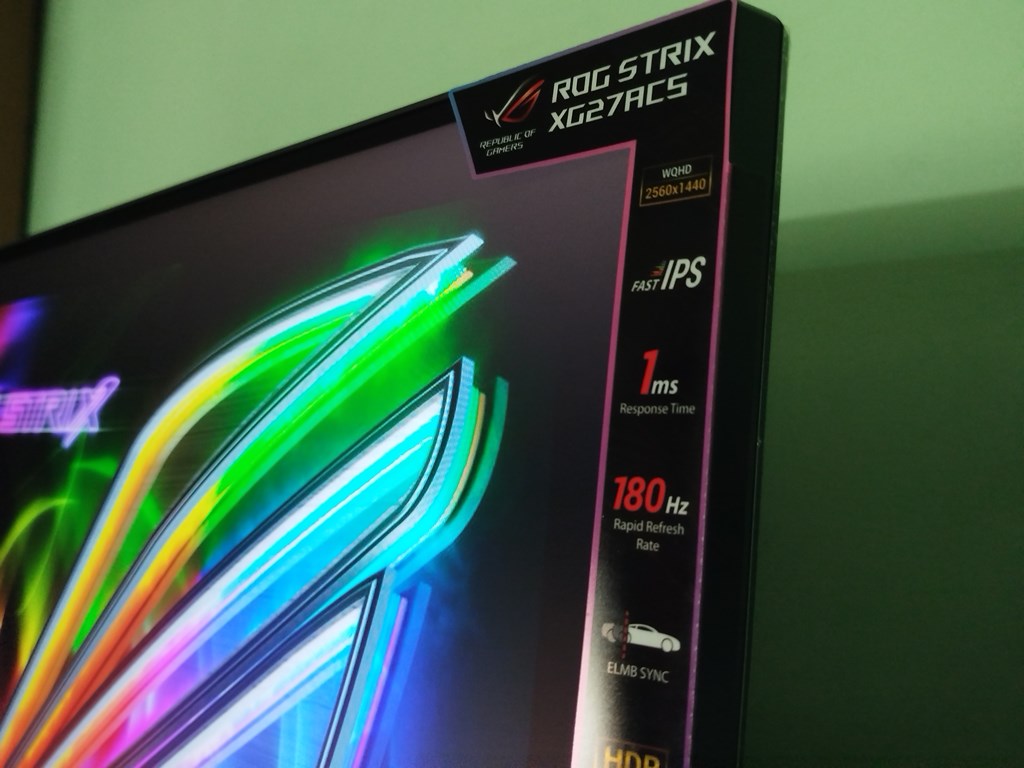 ASUS ROG Strix XG27ACS – невероятное погружение в игровой процесс!
