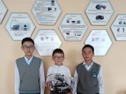 Абай облысының оқушылары су арналарын тазартатын робот ойлап тапты