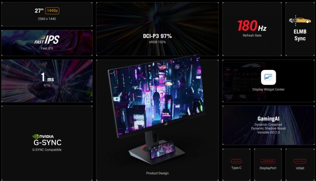 ASUS ROG Strix XG27ACS – невероятное погружение в игровой процесс!