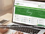 Қарағанды облысында мемлекеттік қызметтердің басым бөлігі онлайн көрсетілді