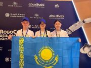 Карагандинские школьники победили на международных соревнованиях по робототехнике в Абу-Даби