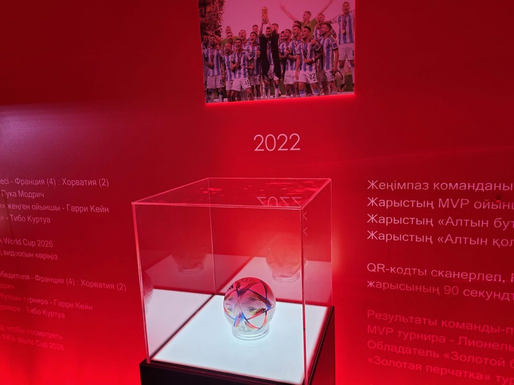 Футбол на языке данных: репортаж с Trophy Tour в Казахстане