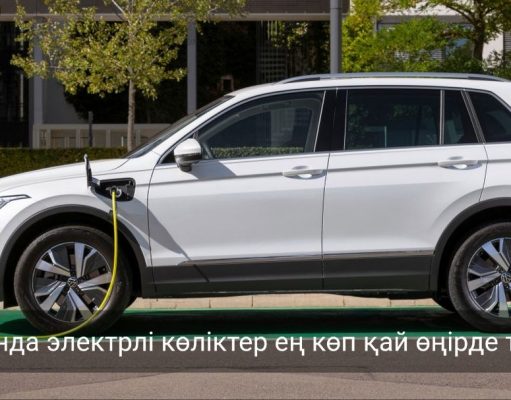 Қазақстандағы электрлі көліктердің үлесі әлі де 0,5 пайыздан аспайды