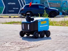 В столице тестируют новый формат доставки роботами-курьерами