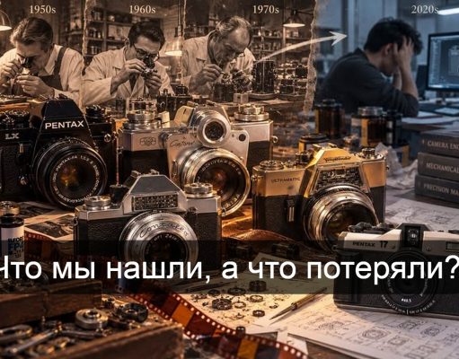 Прочитано в соцсети. «Осколки утраченной цивилизации: почему мы больше не умеем делать механические фотоаппараты»